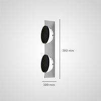 FRIPPE Wall Light by Lampadom - side view