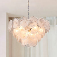 FROST COLOR Chandelier, White by Lampadom - close-up