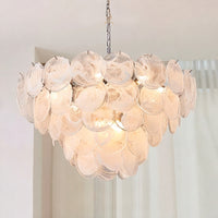 FROST COLOR Chandelier, White by Lampadom - detail view
