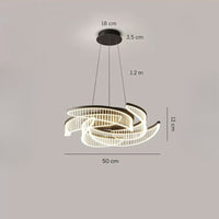 GABRIEL Chandelier Chandelier in Acrylic by Lampadom - view 11