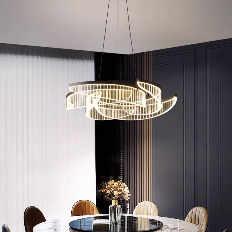 GABRIEL Chandelier Chandelier in Acrylic by Lampadom - view 11