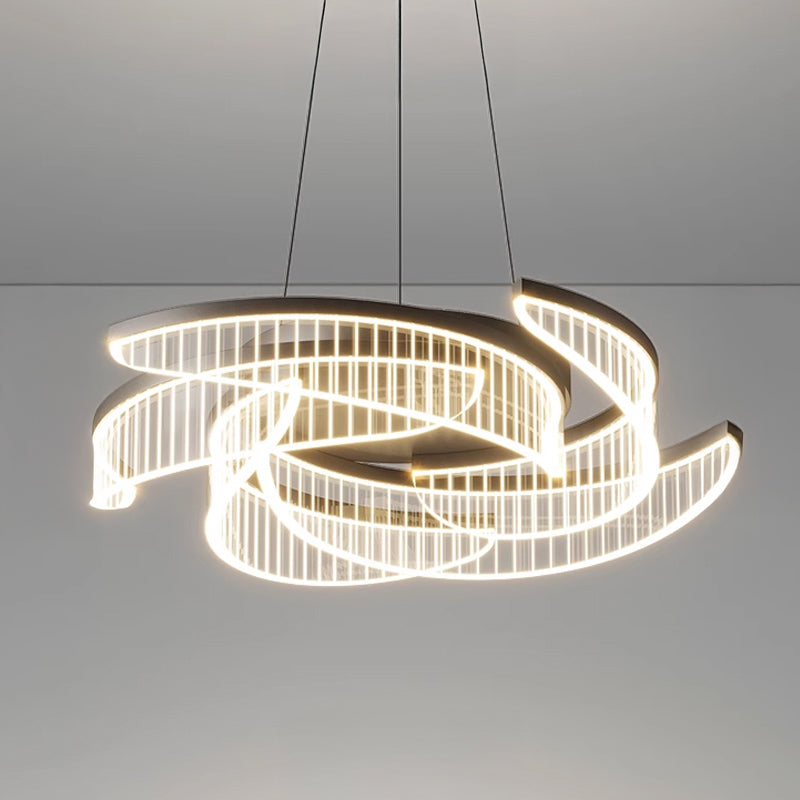 GABRIEL Chandelier Chandelier in Acrylic by Lampadom - view 11