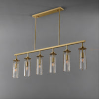 GABRIELLA Linear Chandelier by Lampadom - close-up
