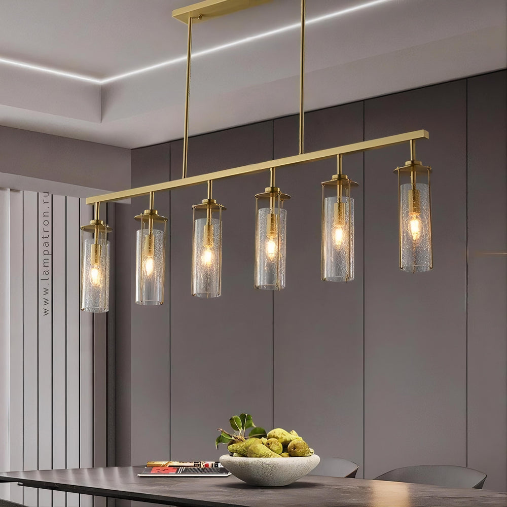 GABRIELLA Linear Chandelier by Lampadom - ambient shot