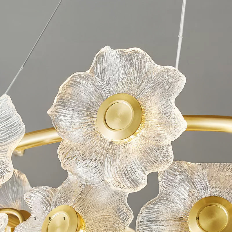 GARDEN Ring Chandelier by Lampadom - detail view