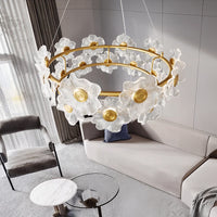 GARDEN Ring Chandelier by Lampadom - ambient shot