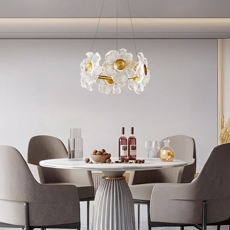 GARDEN Ring Chandelier by Lampadom - top view