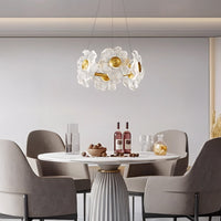 GARDEN Ring Chandelier by Lampadom - top view