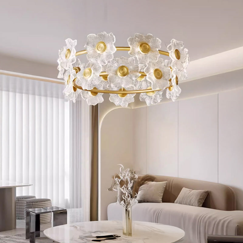 GARDEN Ring Chandelier by Lampadom - scale reference
