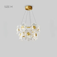 GARDEN Ring Chandelier by Lampadom - angle view