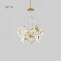 GARDEN Ring Chandelier by Lampadom - close-up