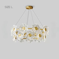 GARDEN Ring Chandelier by Lampadom - side view