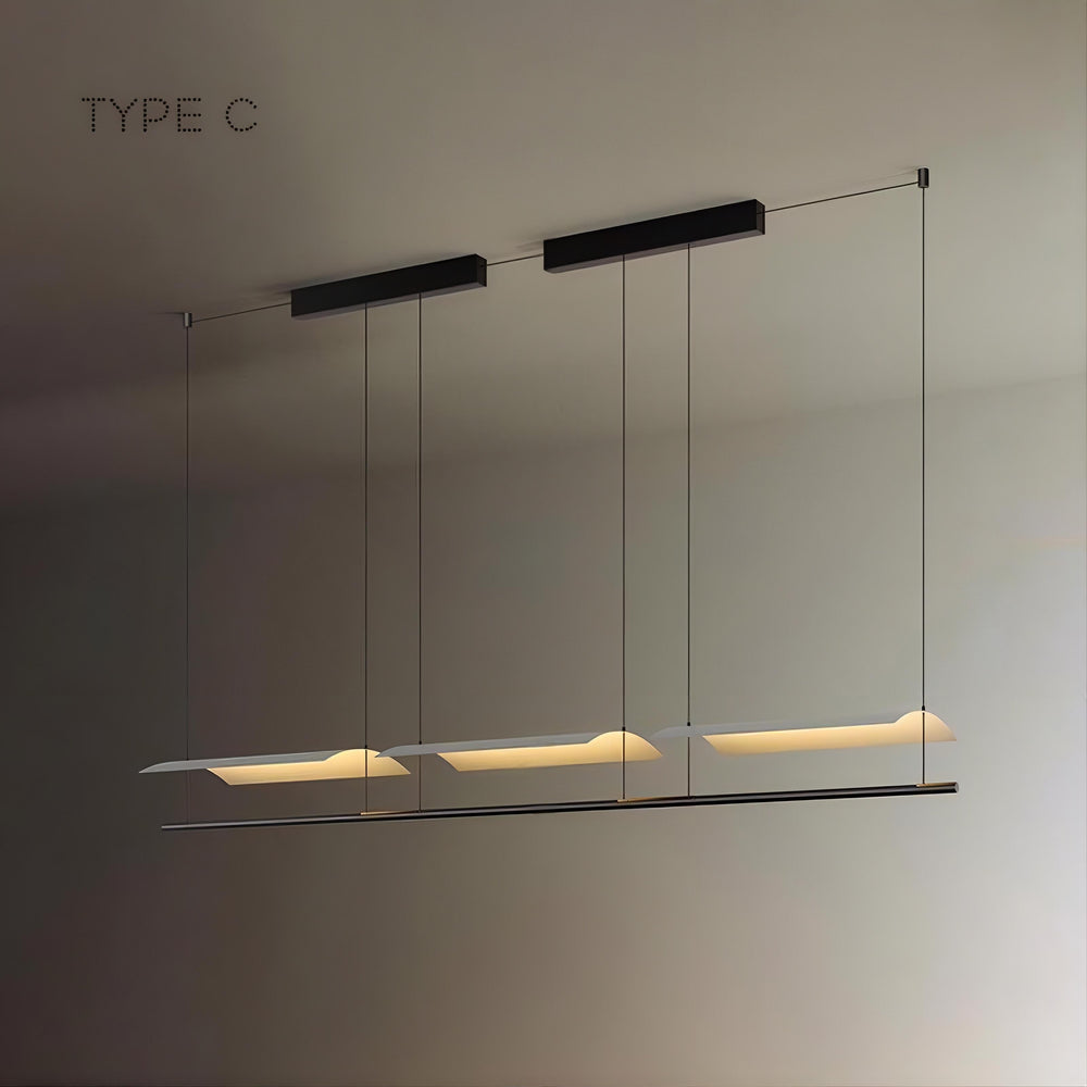 GARTH Linear Chandelier by Lampadom - ambient shot