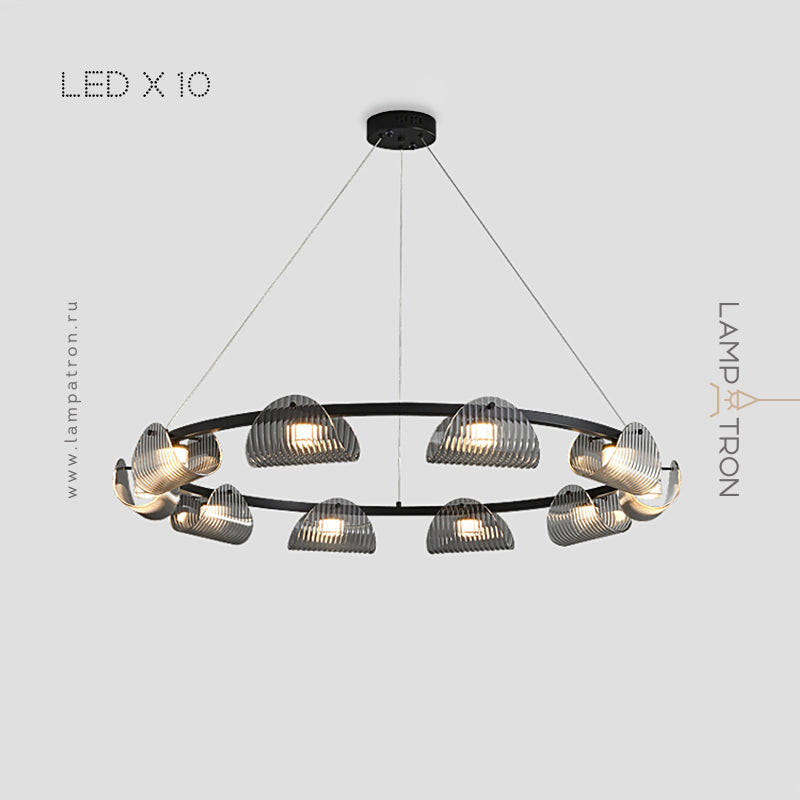 GASPAR Ring Chandelier
