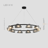 GASPAR Ring Chandelier