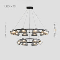 GASPAR Ring Chandelier