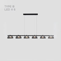 GASPAR Linear Chandelier by Lampadom - top view