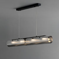 GASPAR Linear Chandelier by Lampadom - side view