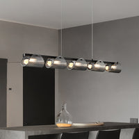 GASPAR Linear Chandelier by Lampadom - angle view