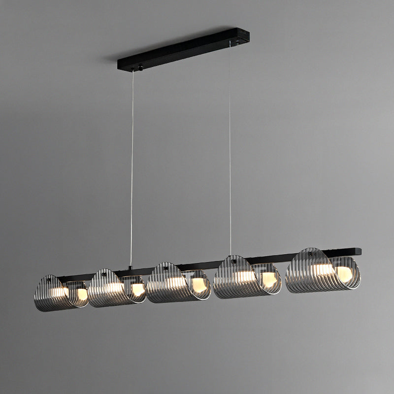 GASPAR Linear Chandelier by Lampadom - scale reference