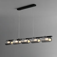 GASPAR Linear Chandelier by Lampadom - scale reference