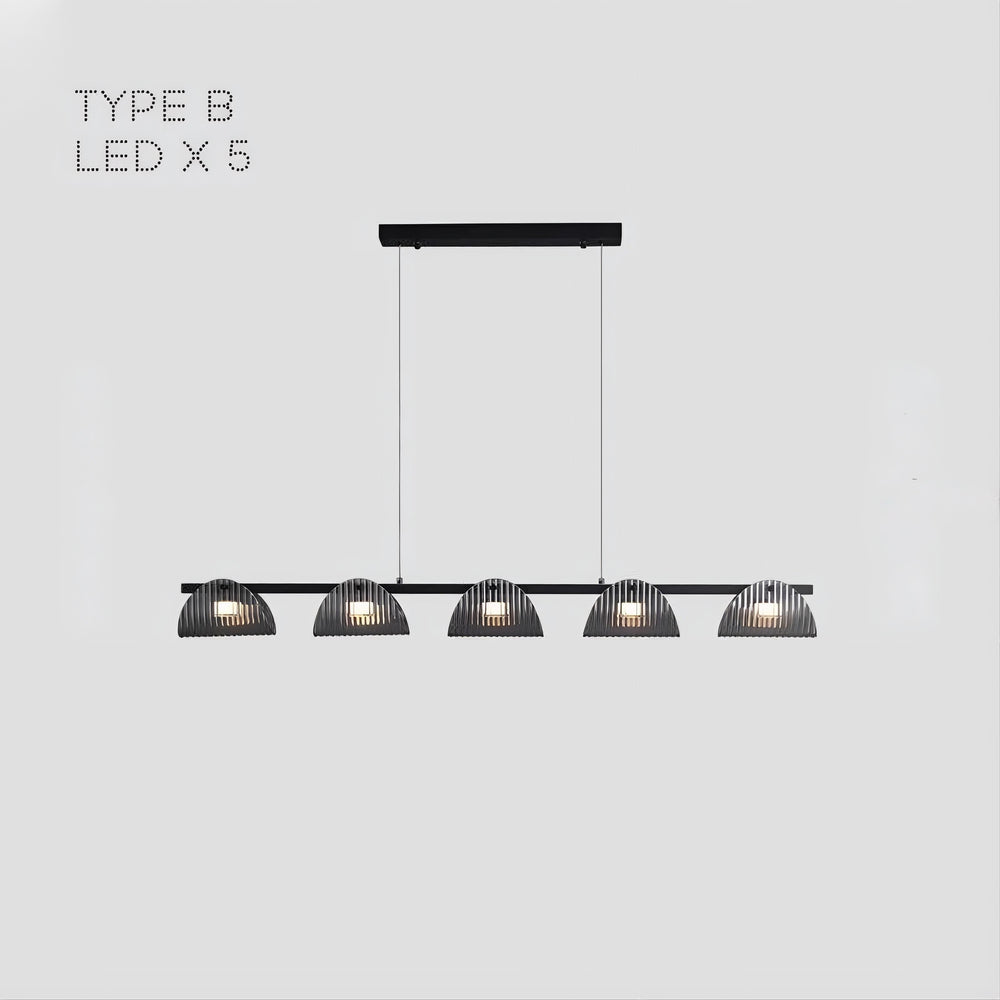 GASPAR Linear Chandelier by Lampadom - ambient shot