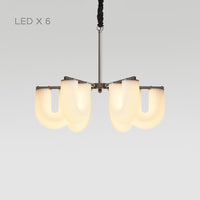 GAUTE Chandelier by Lampadom - close-up
