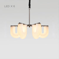 GAUTE Chandelier by Lampadom - scale reference