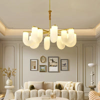 GAUTE Chandelier by Lampadom - side view