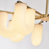 GAUTE Chandelier by Lampadom - angle view