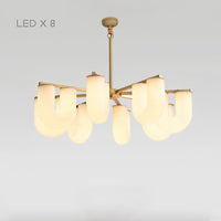 GAUTE Chandelier by Lampadom - close-up