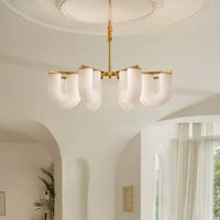 GAUTE Chandelier by Lampadom - side view