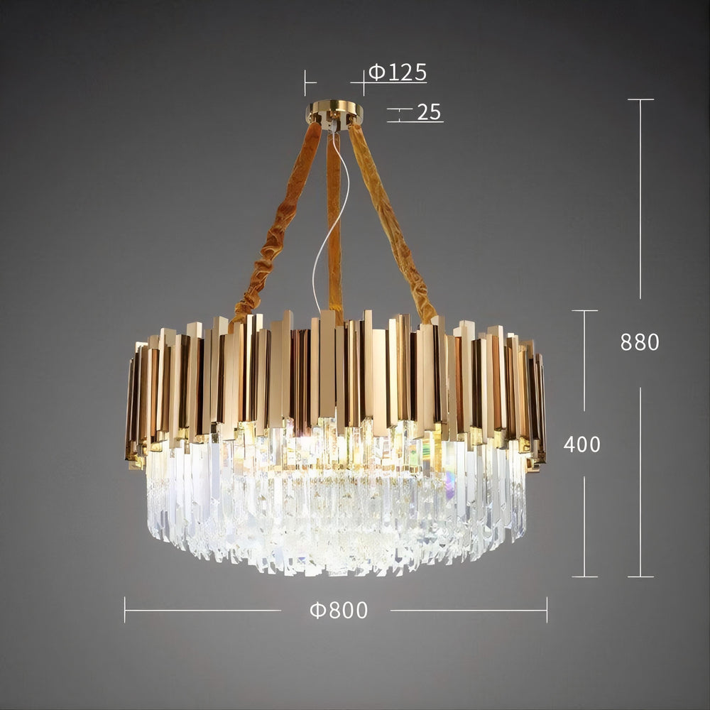 GENEVA Chandelier by Lampadom - top view