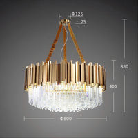 GENEVA Chandelier by Lampadom - top view