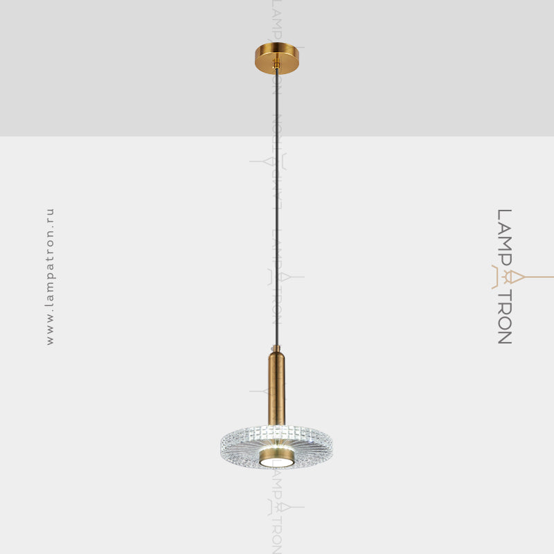 GEORGA Pendant by Lampadom - top view