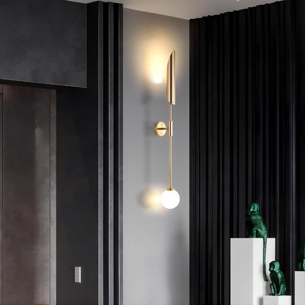 GERD B Wall Light by Lampadom - side view