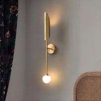 GERD B Wall Light by Lampadom - scale reference
