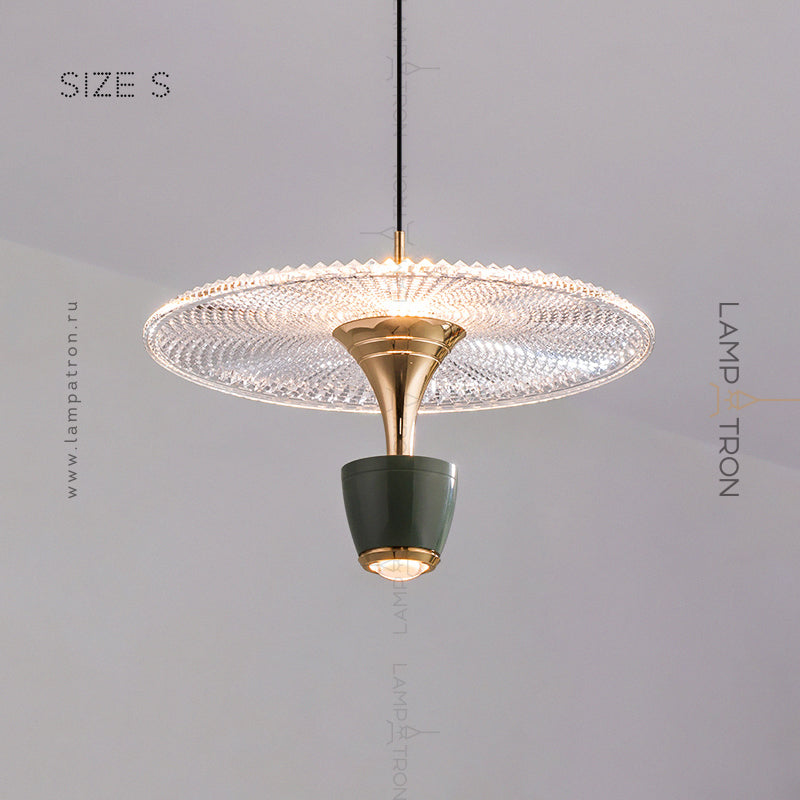 GERDINA Pendant by Lampadom - scale reference