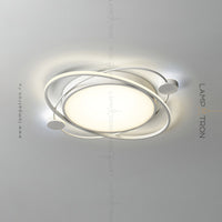GERDIS Ceiling Chandelier by Lampadom - scale reference