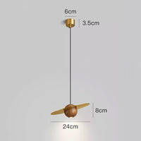 GERIT Pendant by Lampadom - side view