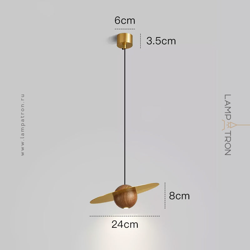 GERIT Pendant by Lampadom - close-up