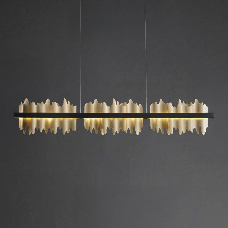 GERON Linear Chandelier by Lampadom - scale reference