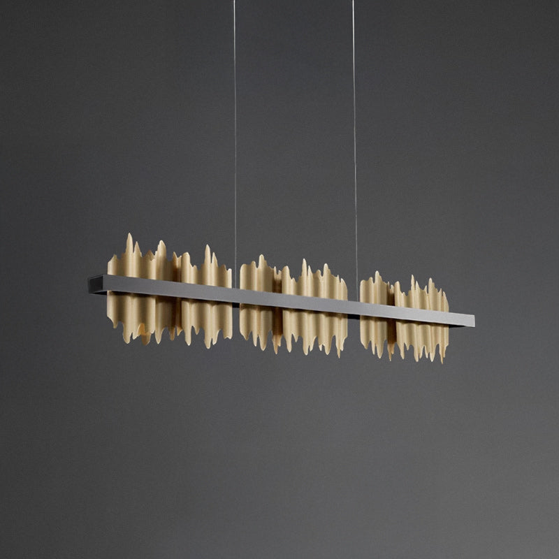 GERON Linear Chandelier by Lampadom - detail view