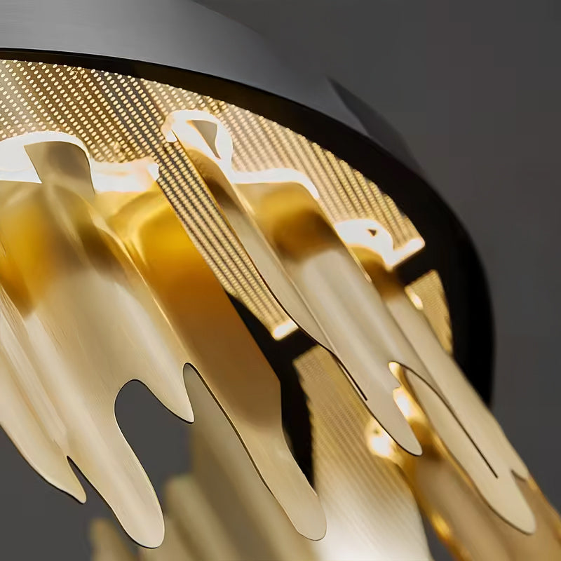 GERON Ring Chandelier by Lampadom - close-up