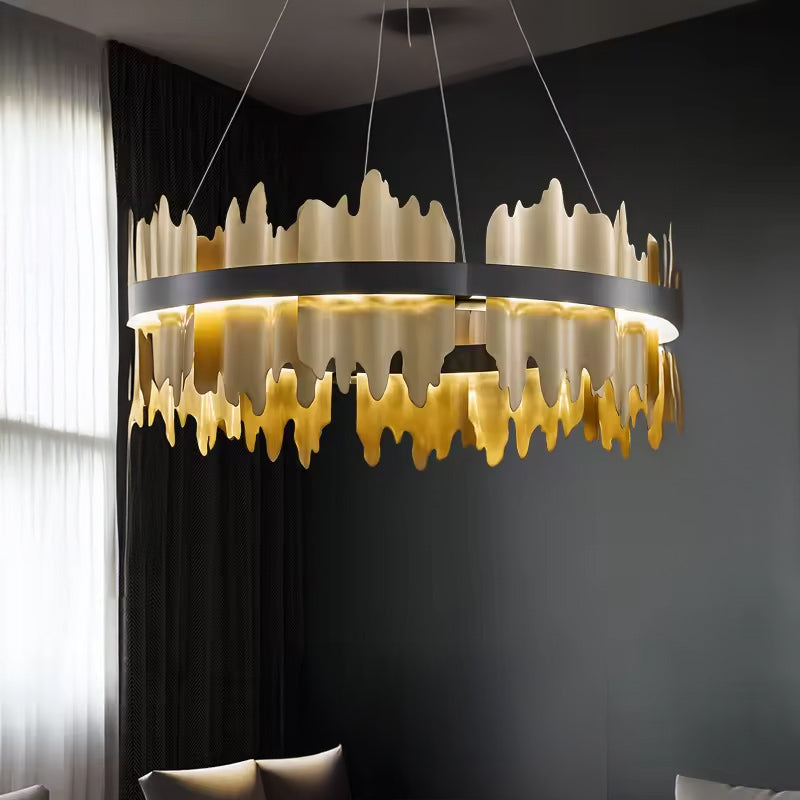 GERON Ring Chandelier by Lampadom - side view