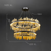 GERON Ring Chandelier by Lampadom - ambient shot