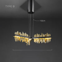 GERON Ring Chandelier by Lampadom - top view
