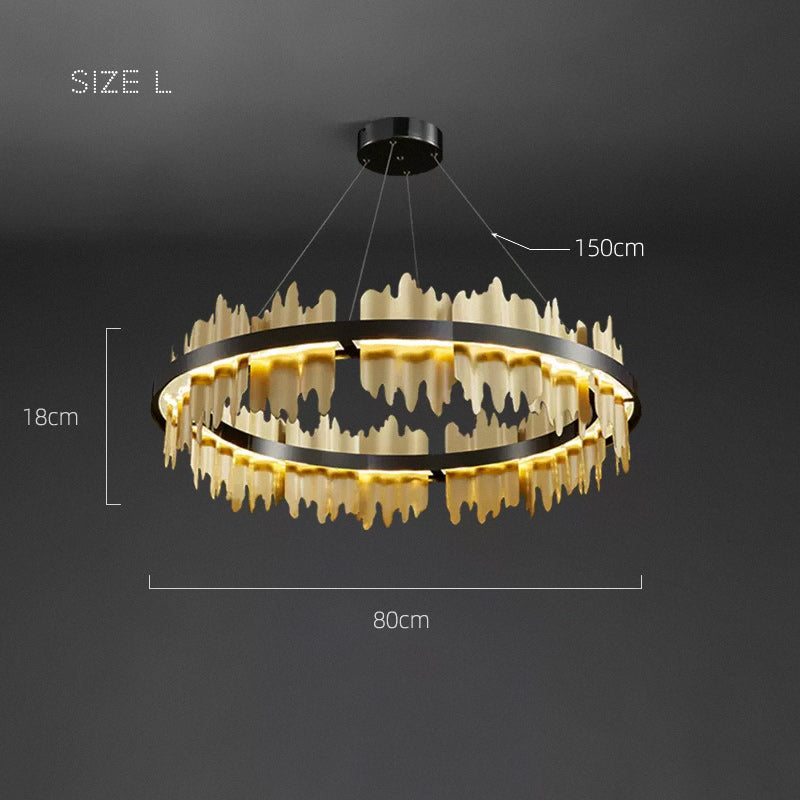 GERON Ring Chandelier by Lampadom - ambient shot