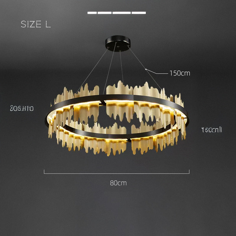 GERON Ring Chandelier by Lampadom - detail view