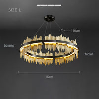 GERON Ring Chandelier by Lampadom - detail view